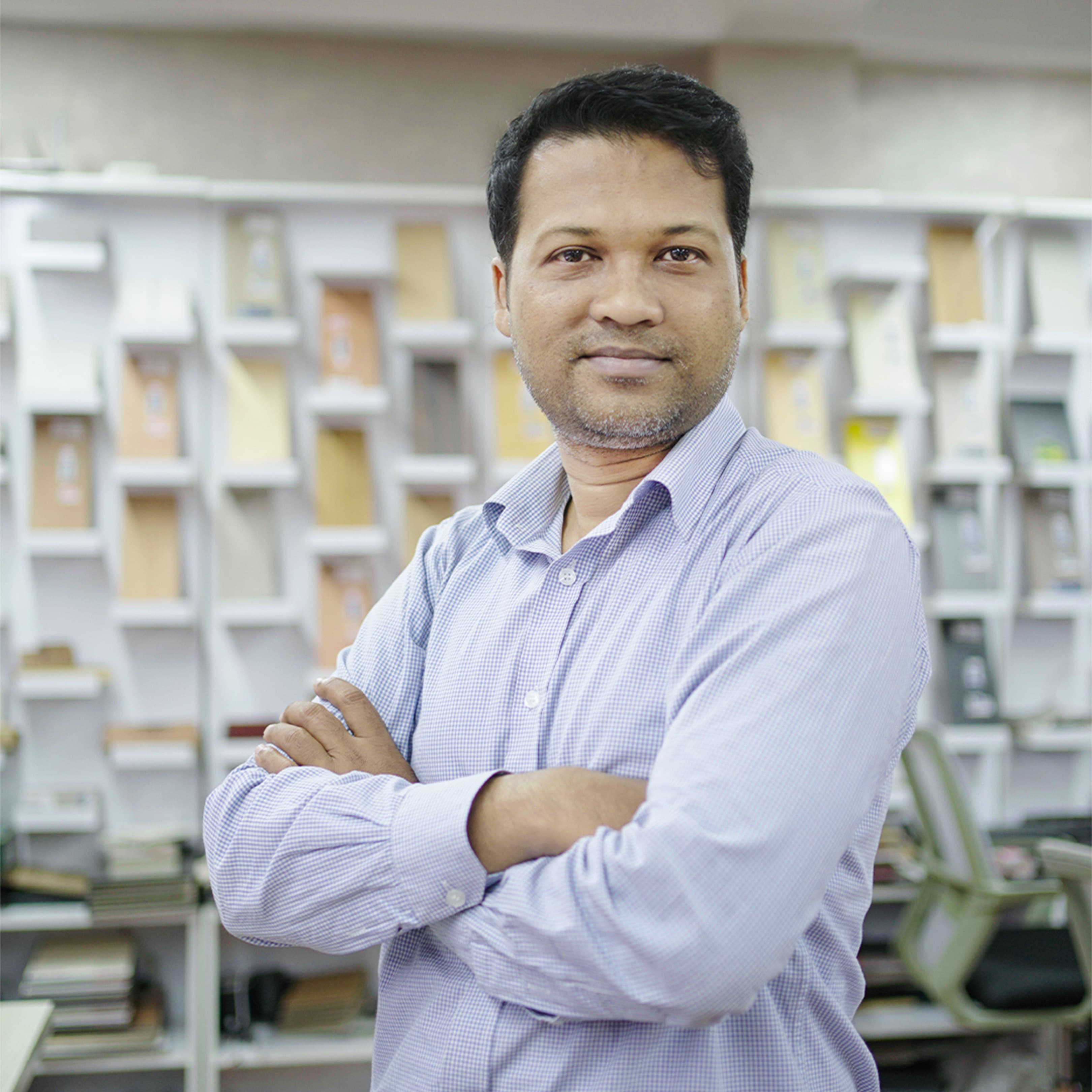 Arup Ratan Mandal, Assistant General Manager at Aesthetic Interior Studio